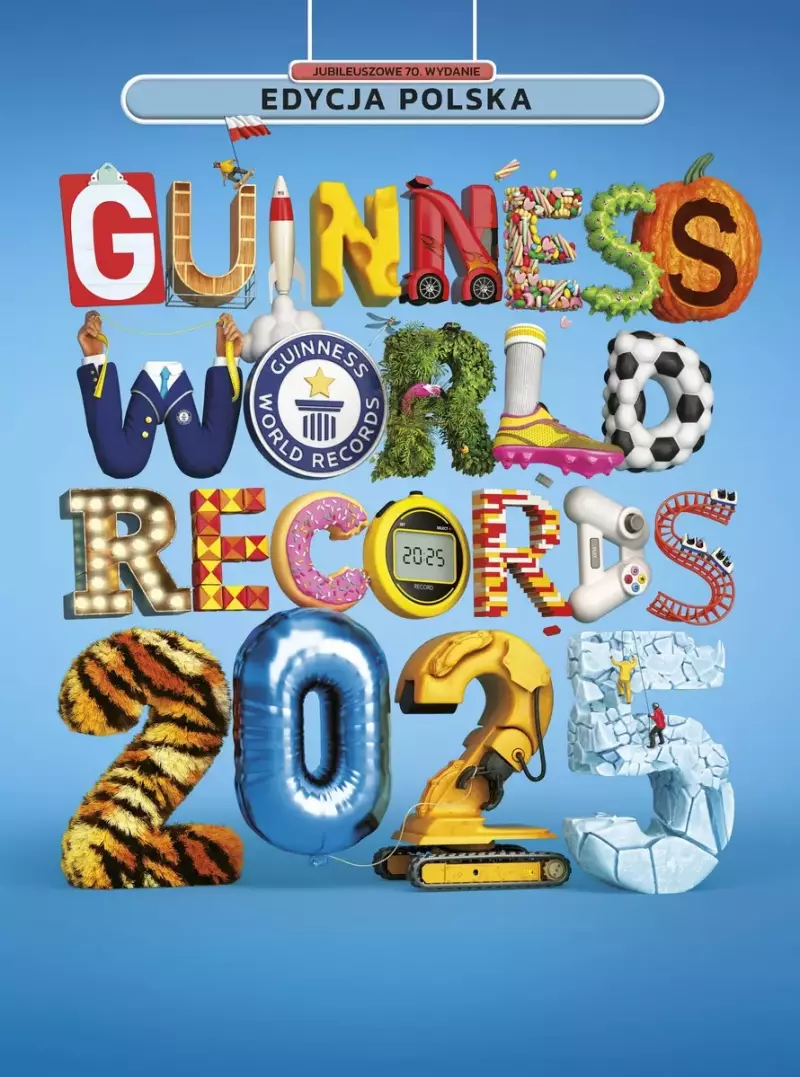 Guinness World Records 2025. Księga rekordów Guinessa 2025