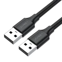 Kabel UGREEN US102 USB-A-USB-A 1m (czarny), zdjęcie 3