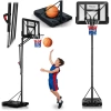 Kosz do koszykówki regulowany 170-305cm stabilny duży Neo-Sport NS-283 - zdjęcie