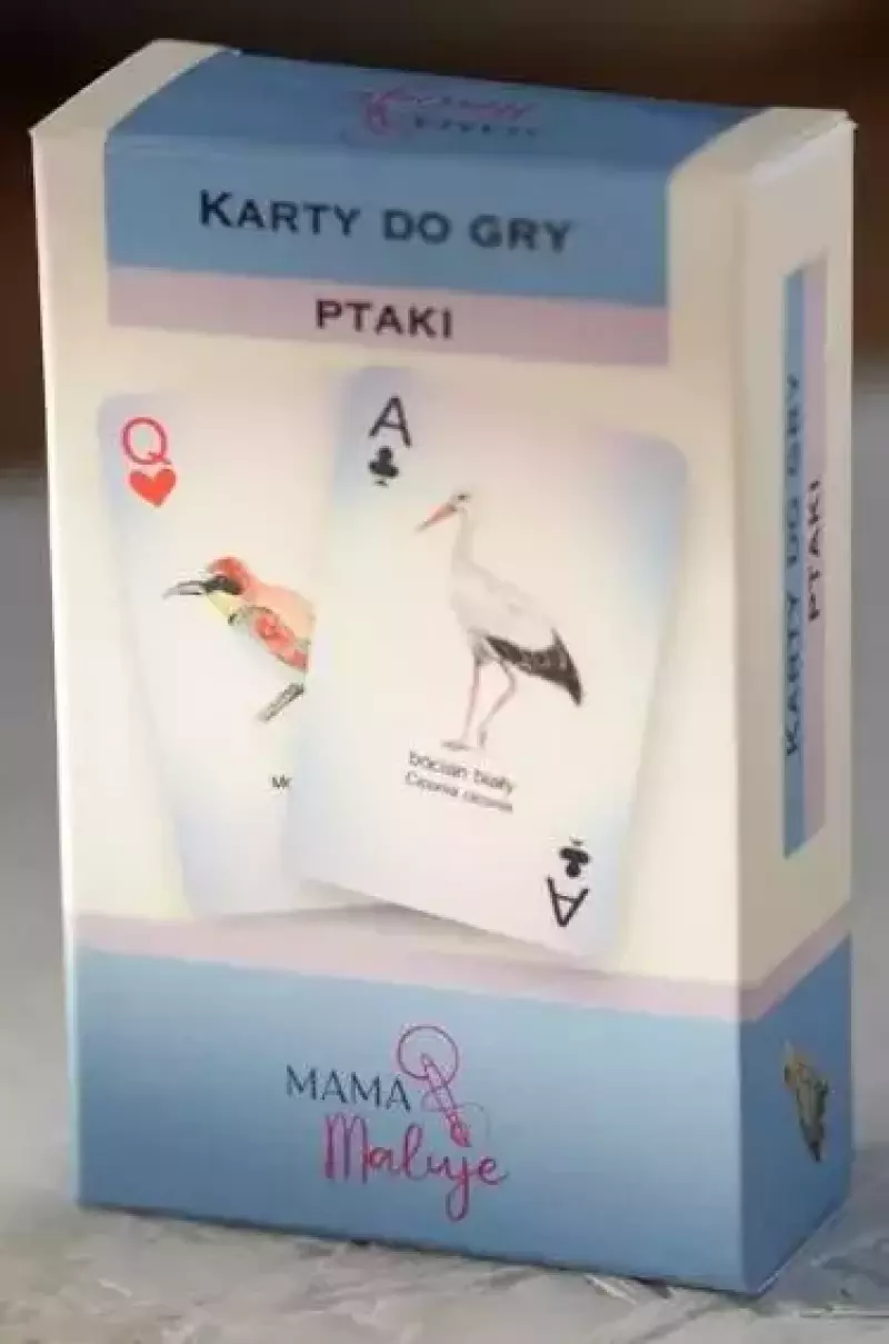 Karty do gry - ptaki Karty do gry - ptaki
