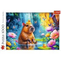 Puzzle 1000 elementów. Kapibara, zdjęcie 3