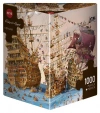 Puzzle 1000 elementów. Piraci + plakat - zdjęcie