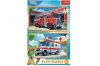 PUZZLE 2x24 Wóz strażacki i karetka 34447 - zdjęcie