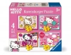 Puzzle dla dzieci 2D: Hello Kitty 4w1 - zdjęcie