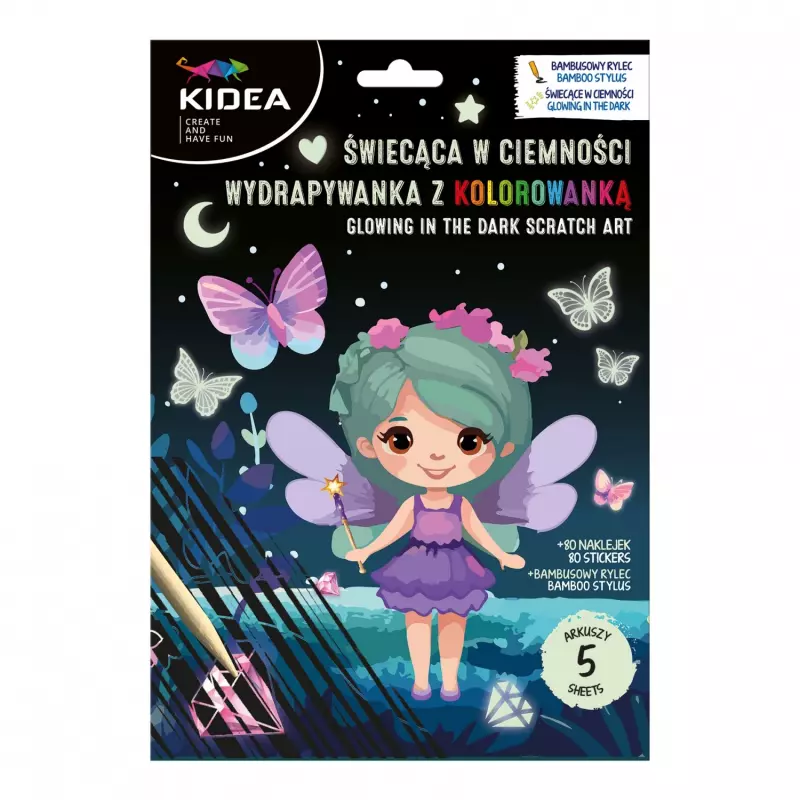 Wydrapywanka 180x260/5ark Magic Swiec W Ciemn Ki Wydrapywanka 180x260/5ark Magic Swiec W Ciemn Ki