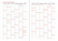 Kalendarz nauczyciela 2025/2026 A5 tygodniowy PCV, eko, zdjęcie 3