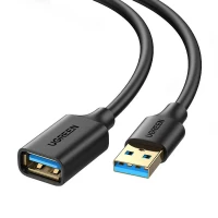 Kabel UGREEN US129 USB-A-USB-A 2m (czarny), zdjęcie 2