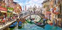 Puzzle 4000 elementów. Uroki Wenecji, zdjęcie 2