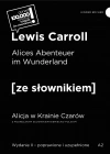 Alices Abenteuer im Wunderland / Alicja w Krainie Czarów z podręcznym słownikiem niemiecko-polskim - zdjęcie