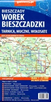 Bieszczady. Worek bieszczadzki. Mapa turytyczna, 1:25 000 - zdjęcie