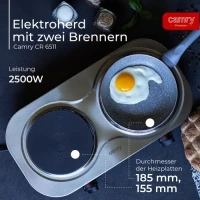 Kuchenka elekt. dwupalnikowa, zdjęcie 14