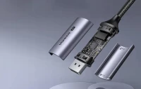 Kabel UGREEN CM556 USB-C-DisplayPort 3m (czarny), zdjęcie 5