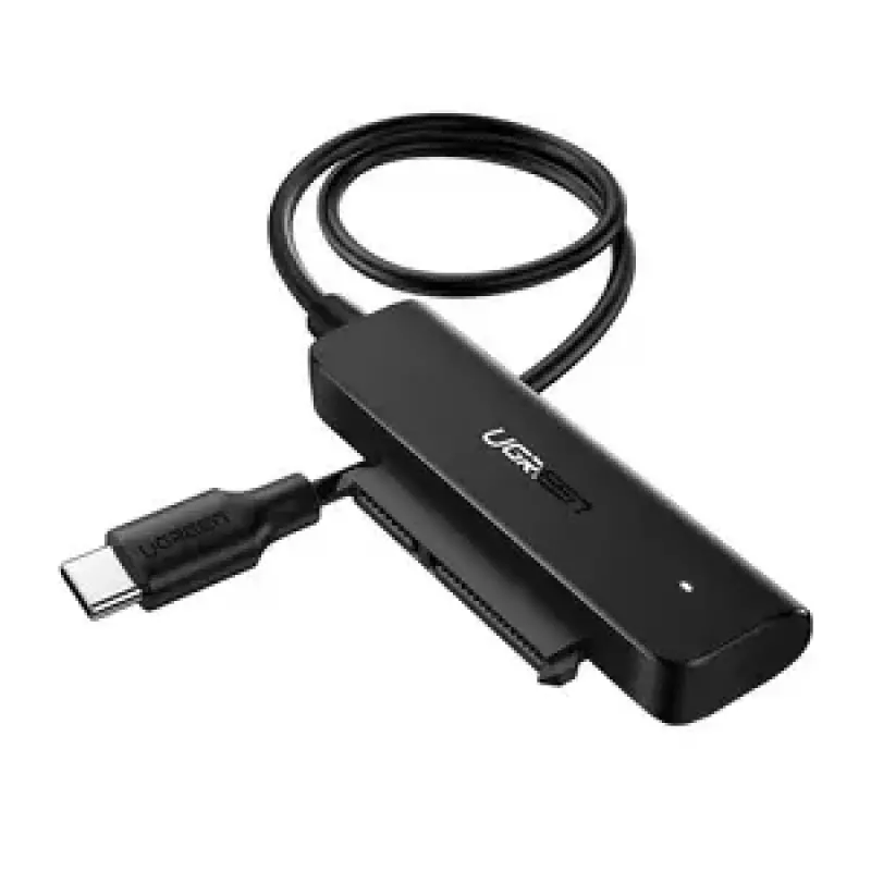 Adapter UGREEN USB-A-SATA 2,5" 50cm USB 3.0 (czarny) Adapter UGREEN USB-A-SATA 2,5" 50cm USB 3.0 (czarny)