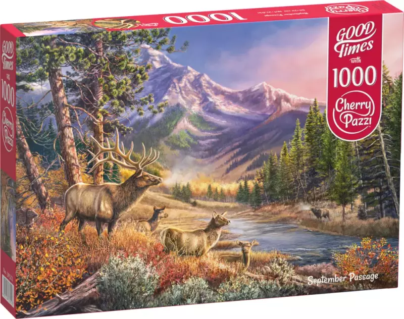 Puzzle 1000 elementów. Wrześniowy krajobraz 30523