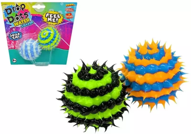 Piłeczka z kolcami Drop Dot bomba wodna 6,5cm Piłeczka z kolcami Drop Dot bomba wodna 6,5cm