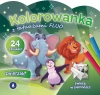 Kolorowanka z tatuażami FLUO Zwierzaki - zdjęcie