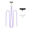 Tech-Protect C7S Rope Crossbody Strap LAVENDER/GOLD - zdjęcie