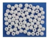 Koraliki 8mm białe - zdjęcie