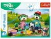 Puzzle mini 54 elementy. Trefliki - zdjęcie