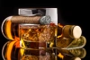 Szklanka na whisky i cygaro - zdjęcie