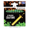 Kredki Woskowe 12 KolorÓw Pixel Game Starpak 484792 - zdjęcie
