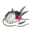 Karnet Swarovski. Torebka i pióra - zdjęcie
