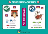 Fun Card English. Present Perfect vs Past Simple, zdjęcie 4