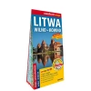Litwa Wilno Kowno laminowana mapa samochodowa 1:700 000/1:10 000/1:15 000 - zdjęcie