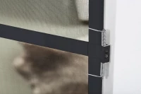 Moskitiera Drzwi Alu 100X215 Antracyt Basic Plus, zdjęcie 10