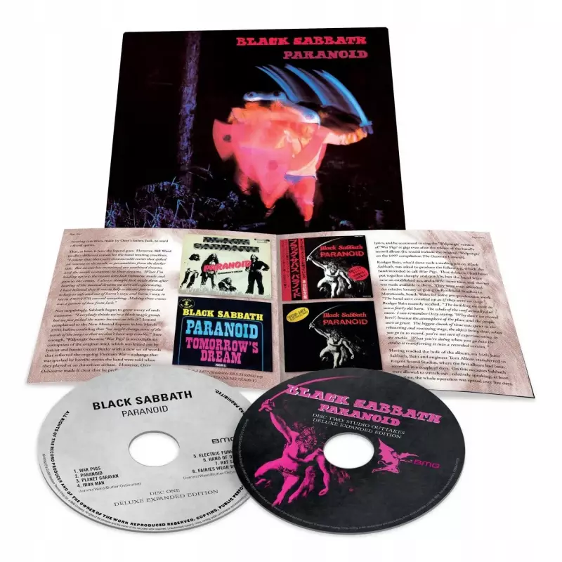 Paranoid, CD Paranoid, CD