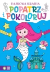 Popatrz i pokoloruj. Bajkowa kraina - zdjęcie