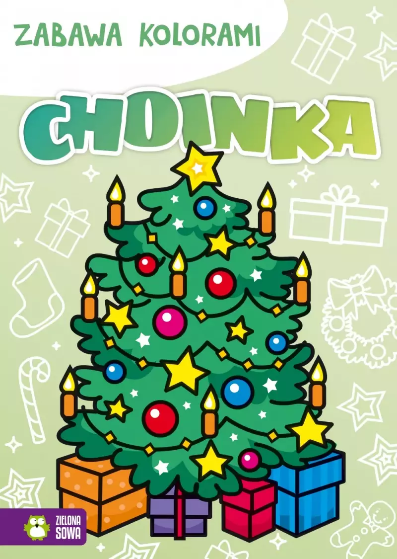 Zabawa kolorami. Choinka Zabawa kolorami. Choinka