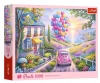 Puzzle 1000 elementów. Romantyczna przejażdżka - zdjęcie
