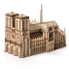 Little Story Drewniane Puzzle Model 3D Notre Dame - zdjęcie