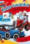 Kolorowanka z tatuażami. Pojazdy - zdjęcie
