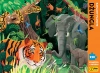 Dżungla. Puzzle 220 elementów + książka - zdjęcie