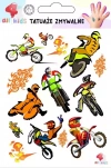 Tatuaże zmywalne dla dzieci Motory i motocykliści - zdjęcie