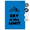 Zeszyt A4 32k.w linie z marginesem Sky 90g - zdjęcie