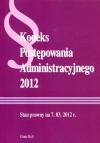 Kodeks postępowania administracyjnego 2012 - zdjęcie