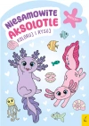 Koloruj i rysuj. Niesamowite aksolotle - zdjęcie