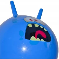Piłka do Skakania z Rogami Skoczek 45CM Niebieska Enero Toys, zdjęcie 2