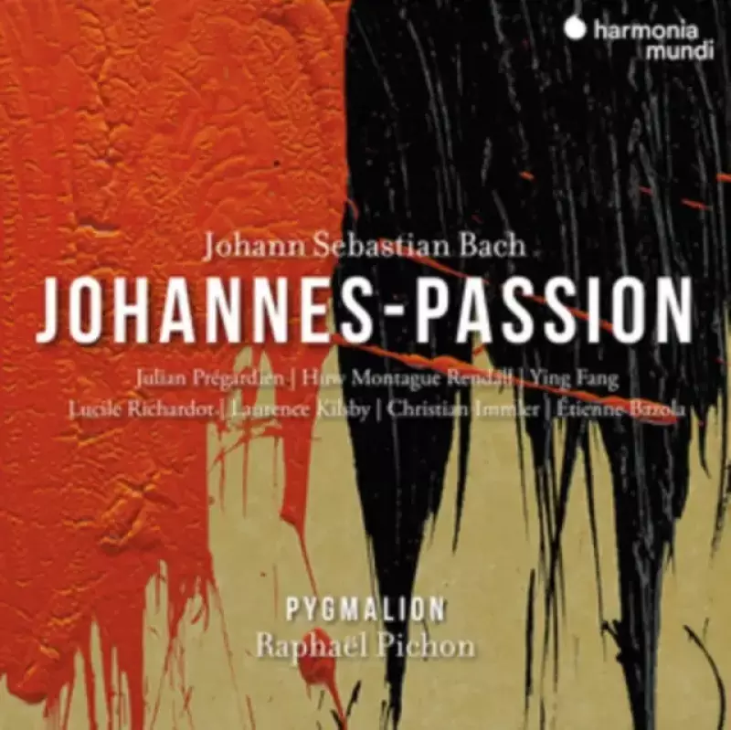 Johannes-Passion BWV 245 Pichon Ensemble Pygmalion Pregardien Rendall, CD Johannes-Passion BWV 245 Pichon Ensemble Pygmalion Pregardien Rendall, CD