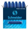 Naboje do piór SCHNEIDER 6 szt. niebieski - zdjęcie