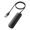 Hub UGREEN CM416 4-portowy 1m (czarny) - zdjęcie