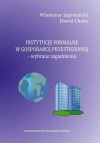 Instytucje formalne w gospodarce przestrzennej - zdjęcie