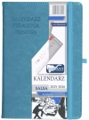 Kalendarz Pedagoga A5 2025-2026 Salsa, turkusowy - zdjęcie