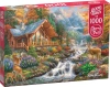 Puzzle 1000 elementów. Alpejski spokój 30400 - zdjęcie