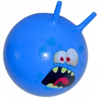 Piłka do Skakania z Rogami Skoczek 45CM Niebieska Enero Toys, zdjęcie 3