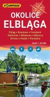 Mapa - Okolice Elbląga 1:55 000 - zdjęcie