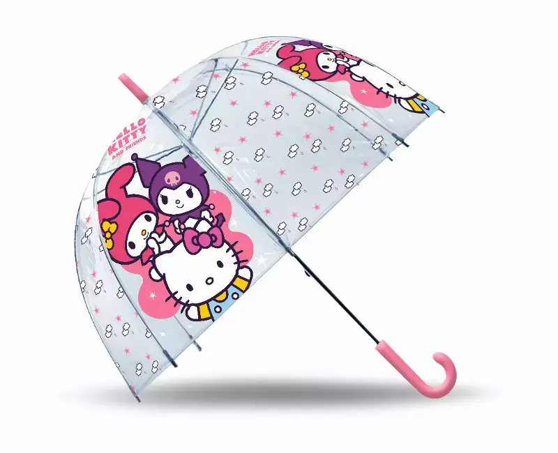 Hello Kitty. Parasolka przeźroczysta Hello Kitty. Parasolka przeźroczysta